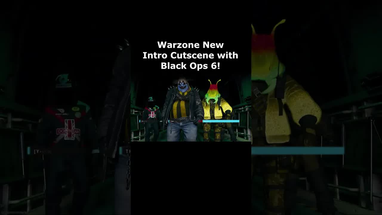 NEW Black Ops 6 Warzone Intro Cutscene! (Call of Duty Black Ops 6 Warzone Season 1 Intro Plane Cine)