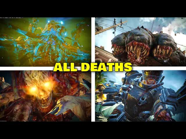 ALL Death Animation Cutscenes & Exfils in Black Ops 6 Zombies (BO6 Zombies Death Animation Cutscene)