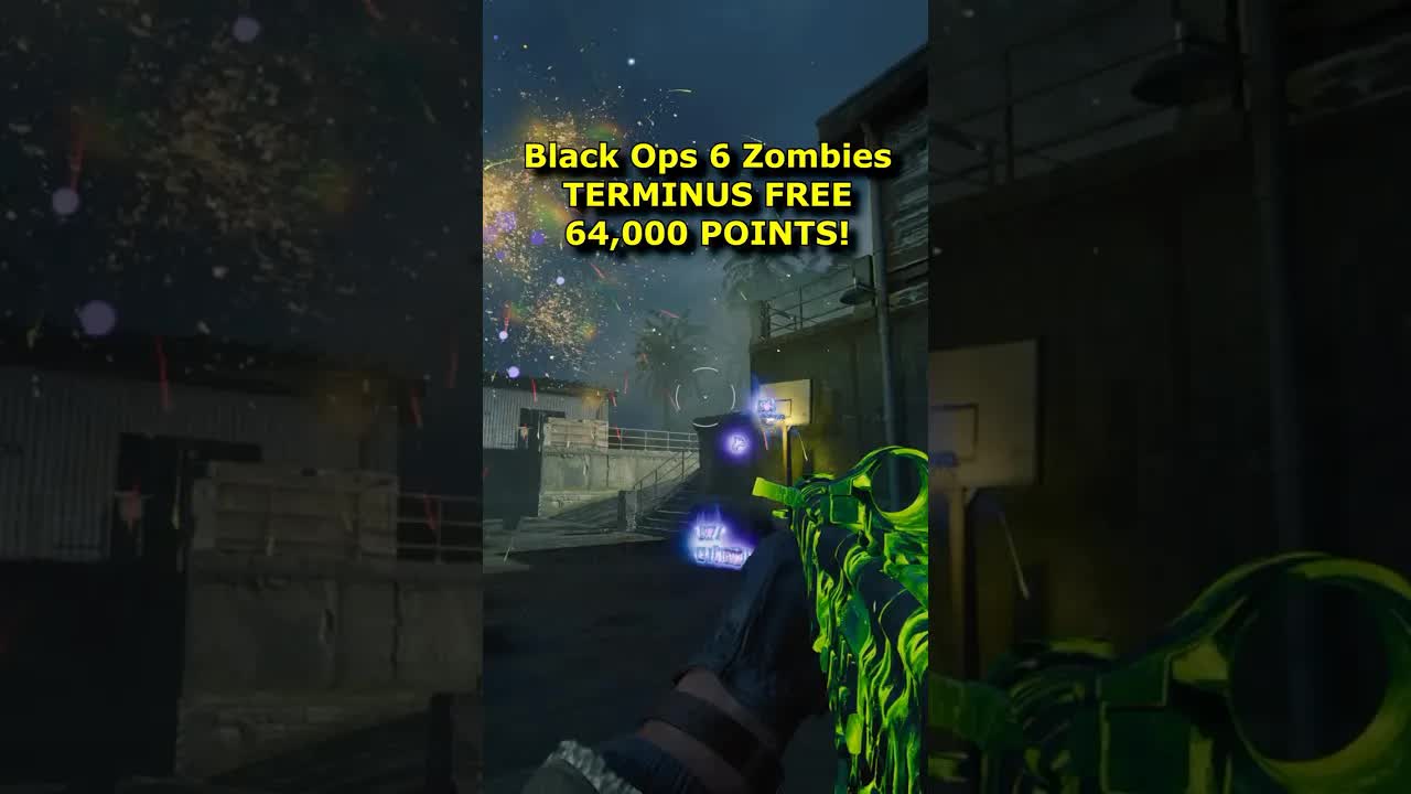 FREE 64,000 Points Terminus Easter Egg Guide (INSANE) Black Ops 6 Zombies Terminus Basketball Secret