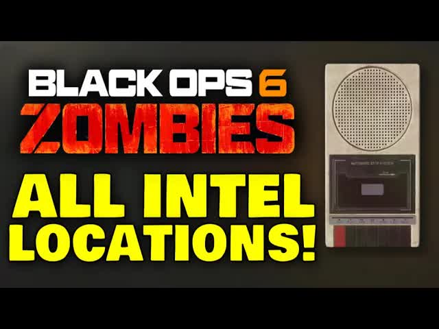 All 48 Intel Locations Guide on Terminus & Liberty Falls in Black Ops 6 Zombies! All Intel Radios