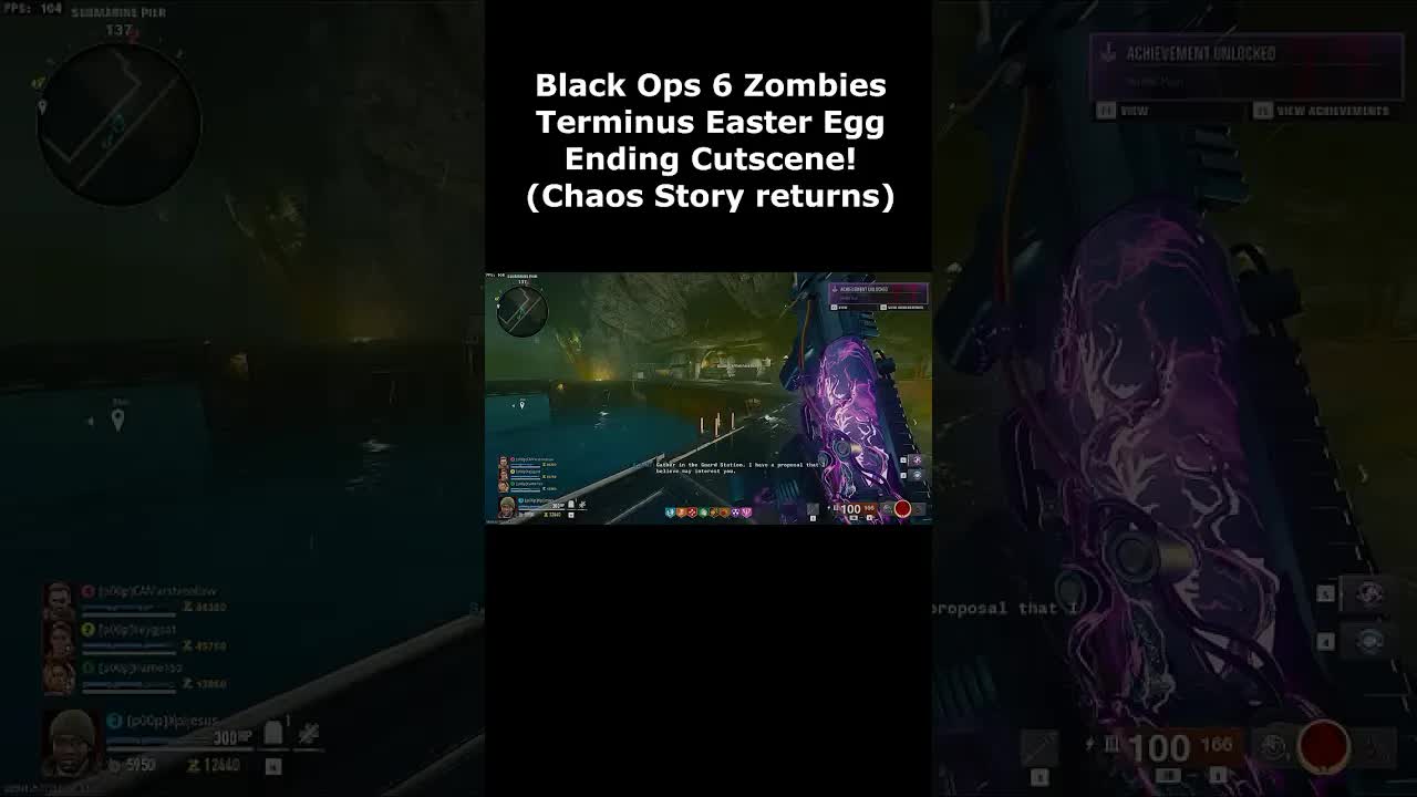 Terminus Easter Egg Ending Cutscene! Chaos returns + S.A.M. & Richtofen's plan (Black Ops 6 Zombies)