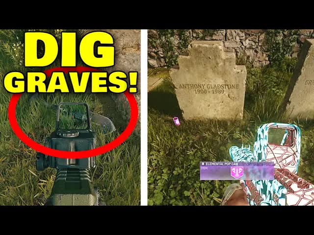 Liberty Falls Dig Up Graves for loot Easter Egg Guide (Black Ops 6 Zombies Liberty Falls Easter Egg)