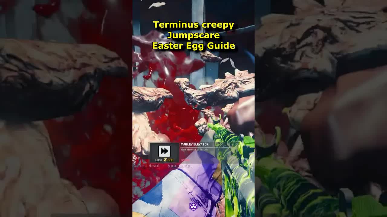 Terminus CREEPY Jumpscare Easter Egg Guide (Black Ops 6 Zombies Scary Easter Egg Jumpscare Elevator)