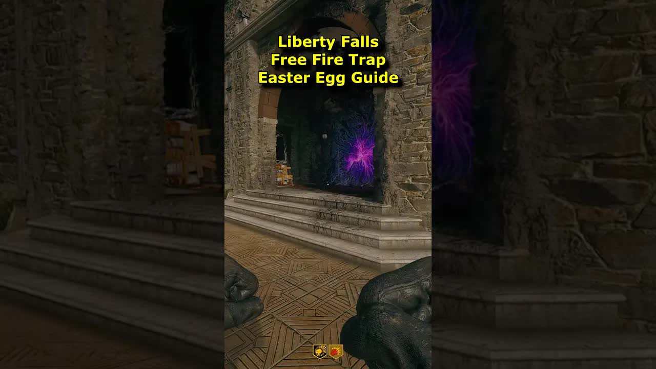 Liberty Falls FREE Fire Trap Church Easter Egg! Black Ops 6 Zombies Fire Trap Candles Liberty Falls