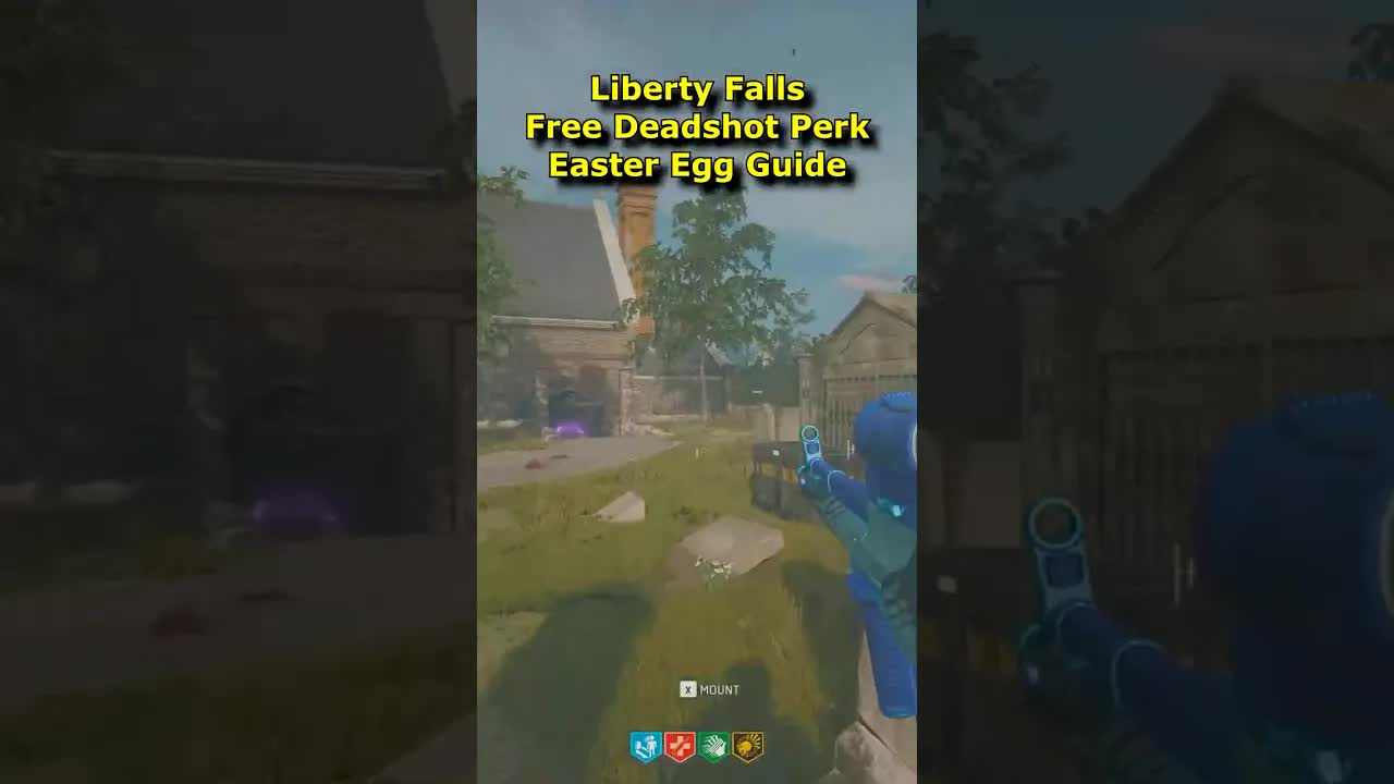 Liberty Falls FREE Deadshot Perk Easter Egg! Deadshot Daiquiri Perk Location (Black Ops 6 Zombies)