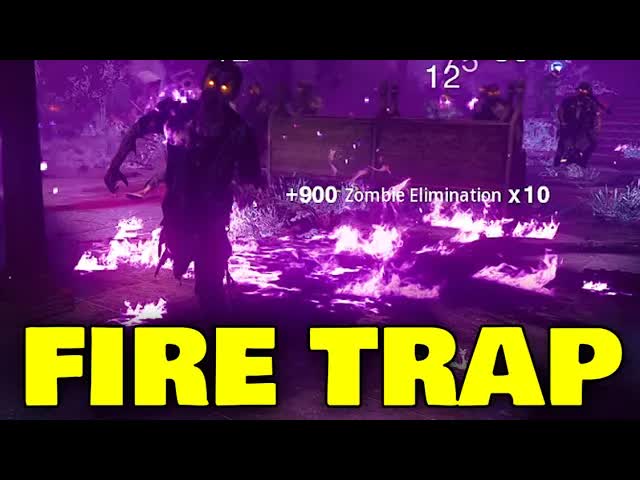 Liberty Falls FREE Fire Trap Church Easter Egg! Black Ops 6 Zombies Fire Trap Candles Liberty Falls