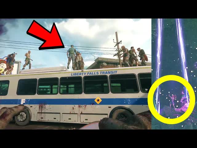 Liberty Falls Zombie Rave Easter Egg Guide! Dancing bus (Black Ops 6 Zombies Easter Egg)