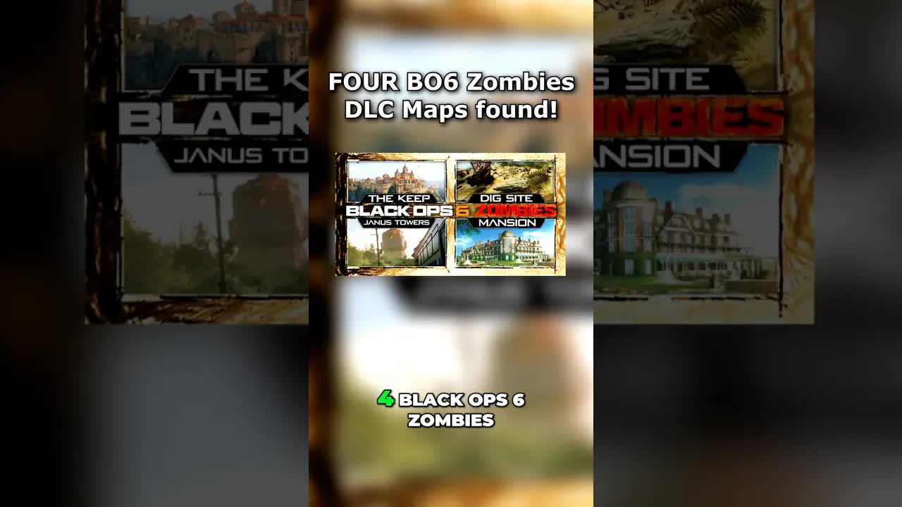 4 DLC Maps for Black Ops 6 Zombies FOUND already! (COD BO6 Zombies DLC Maps Leaked)