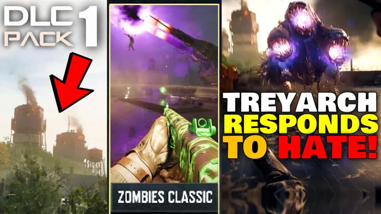 Reckoning Map, DLC 1, Classic Mode & Grief leak, Liberty Falls criticism response! BO6 Zombies DLC