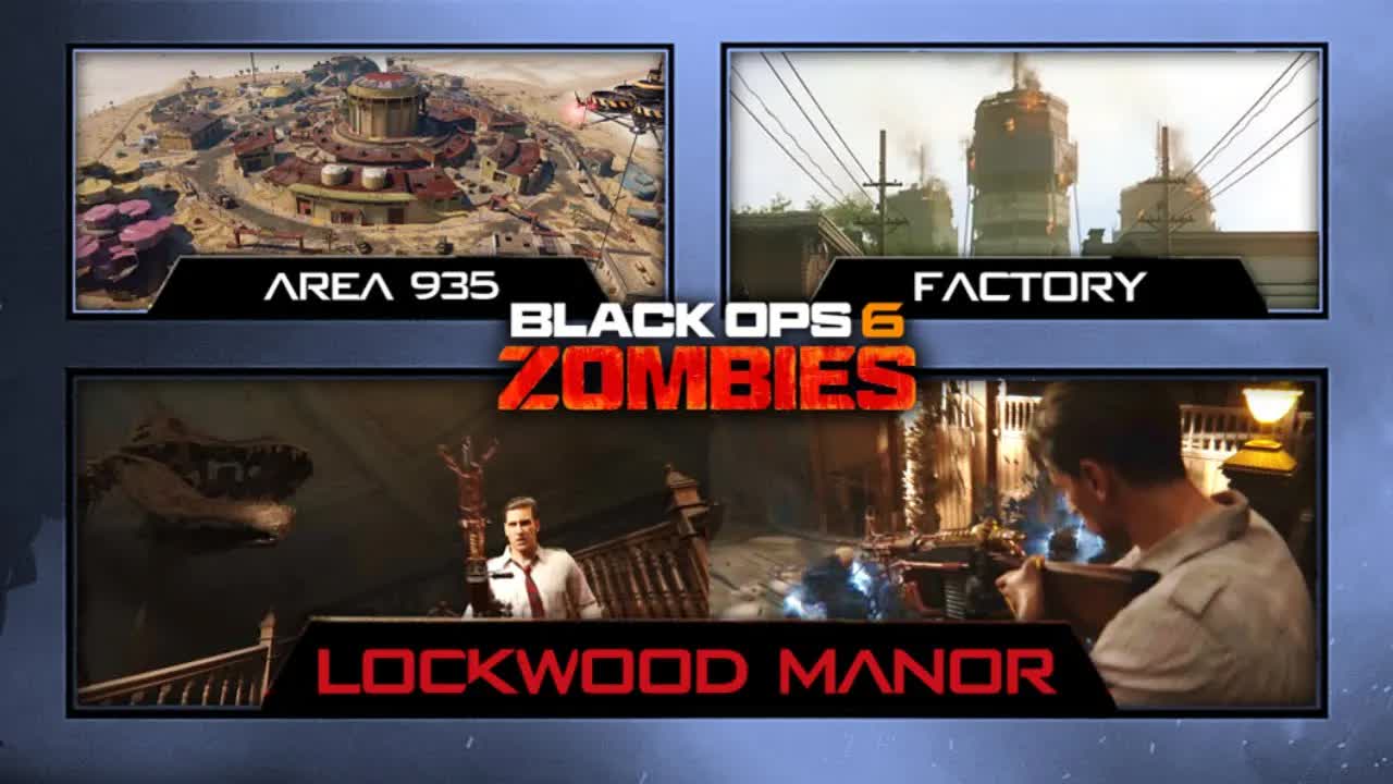 Black Ops 6 Zombies DLC Maps revealed already + NEW map in Season 1! (BO6 Zombies DLC 1 Season 1)