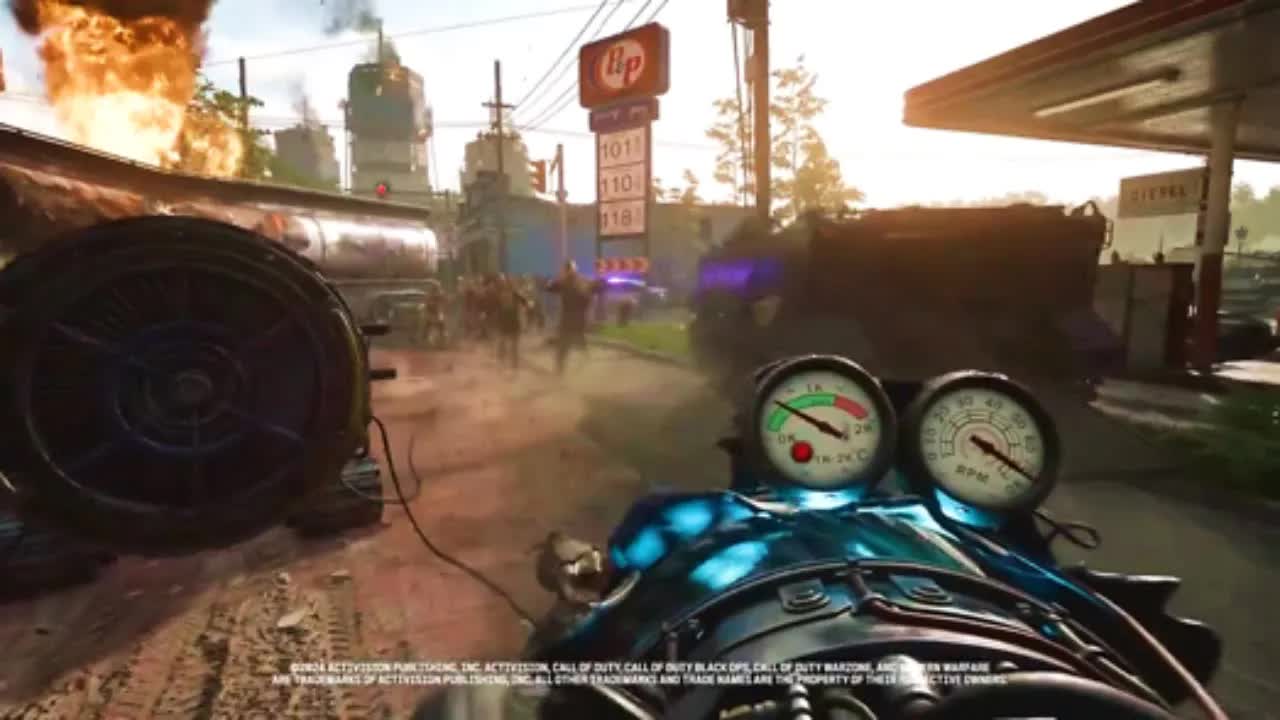 Black Ops 6 Zombies Liberty Falls Jet Gun gameplay! (Black Ops 6 Zombies Gameplay Liberty Falls)