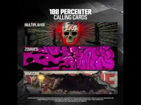 Black Ops 6 Dark Ops 100% calling cards! Zombies, Multiplayer, Warzone (Black Ops 6 Calling Cards)