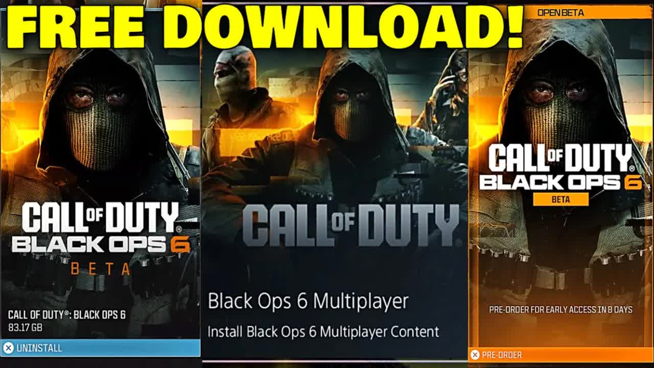 How to download the Black Ops 6 Beta for FREE, Pre Download & Early Access for Campaign & Zombies?