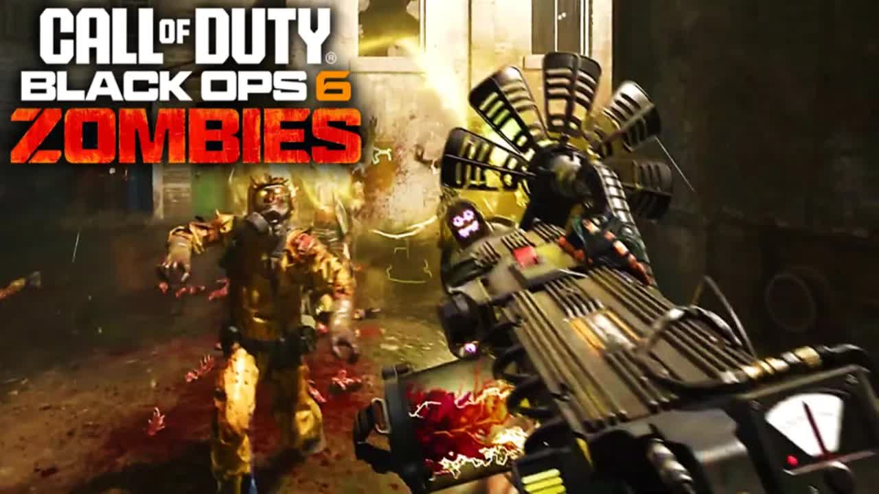 Black Ops 6 Zombies Beamsmasher Wonder Weapon Gameplay on Terminus (BO6 Zombies Terminus Gameplay)