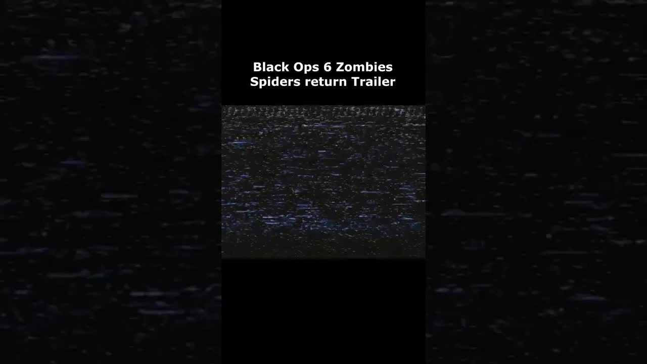 Exploding head spiders in Black Ops 6 Zombies Trailer! Black Ops 6 Zombies Teaser Trailer Reveal