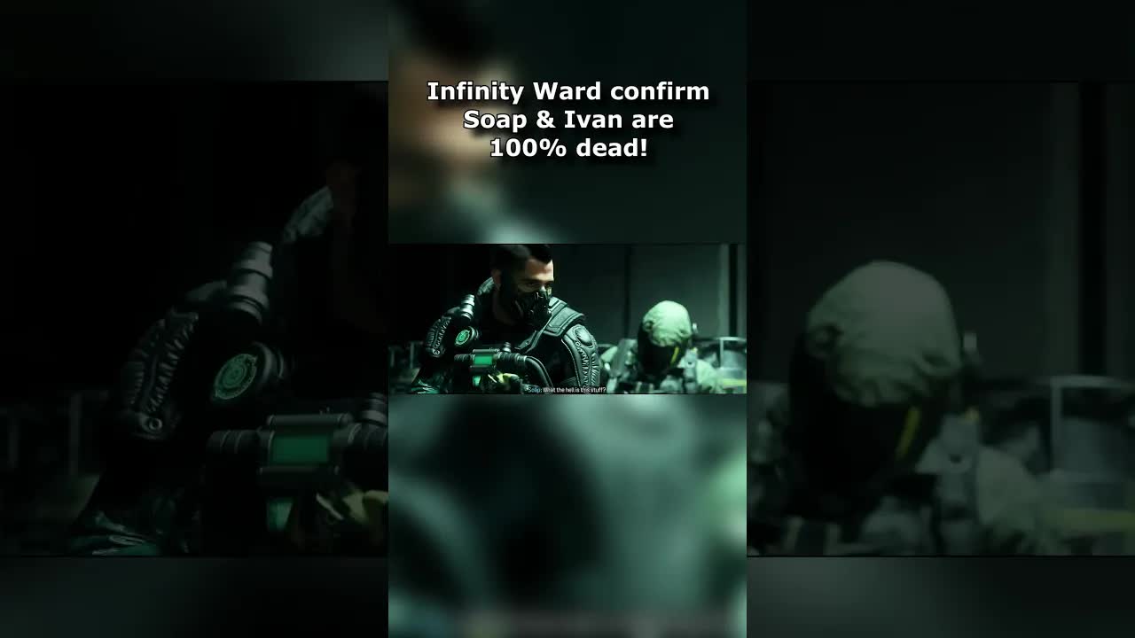 Soap & Ivan are 100% dead, confirms Call of Duty Modern Warfare 3 Storyline of Soap MacTavish + Ivan