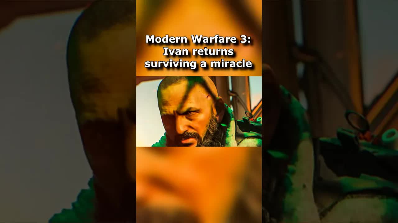 How Ivan is still alive!? Storyline has become a mess (Modern Warfare 3 Season 5 Ivan Valeria Back)