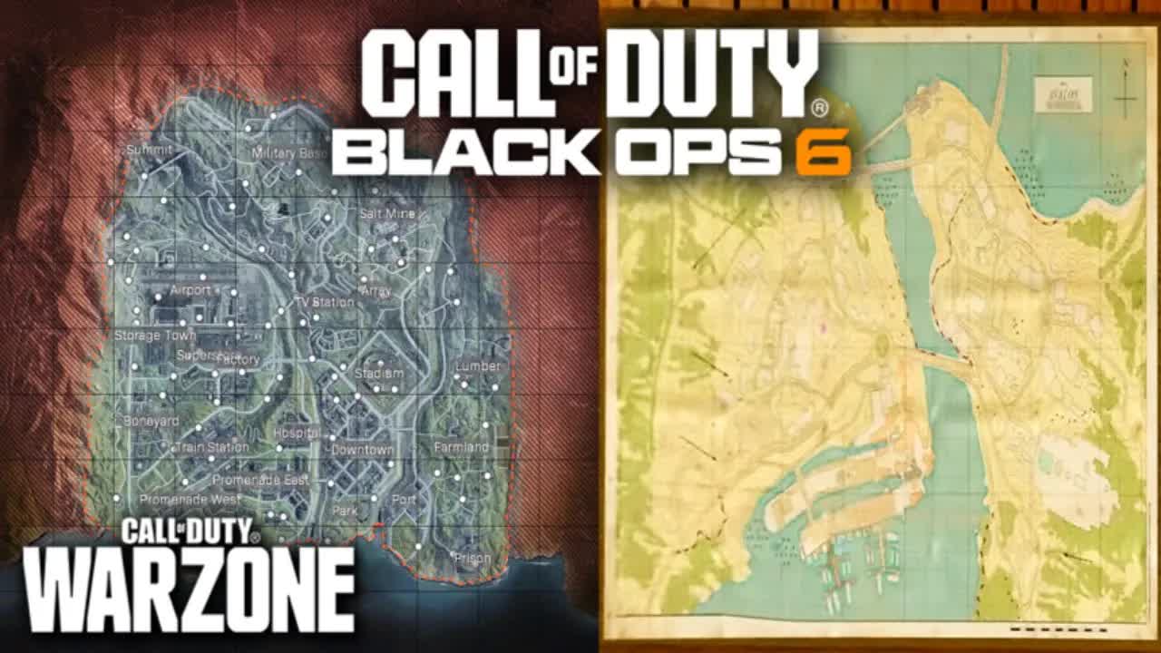 NEW Black Ops 6 Warzone Map Gameplay Trailer Revealed! Bonus Map Avalon + Verdansk (BO6 Warzone)