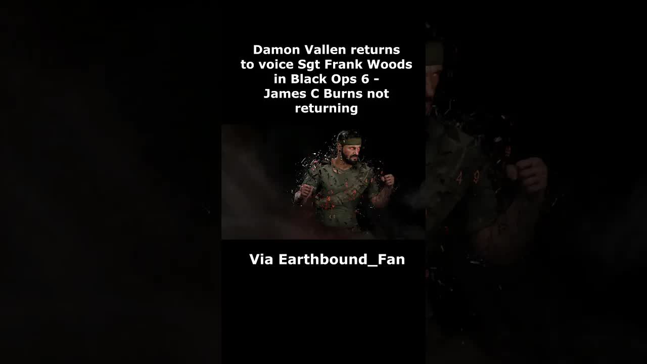 Black Ops 6 All Woods Voice lines Pre Order Bonus Operator SGT Frank Woods Actor not James C Burns