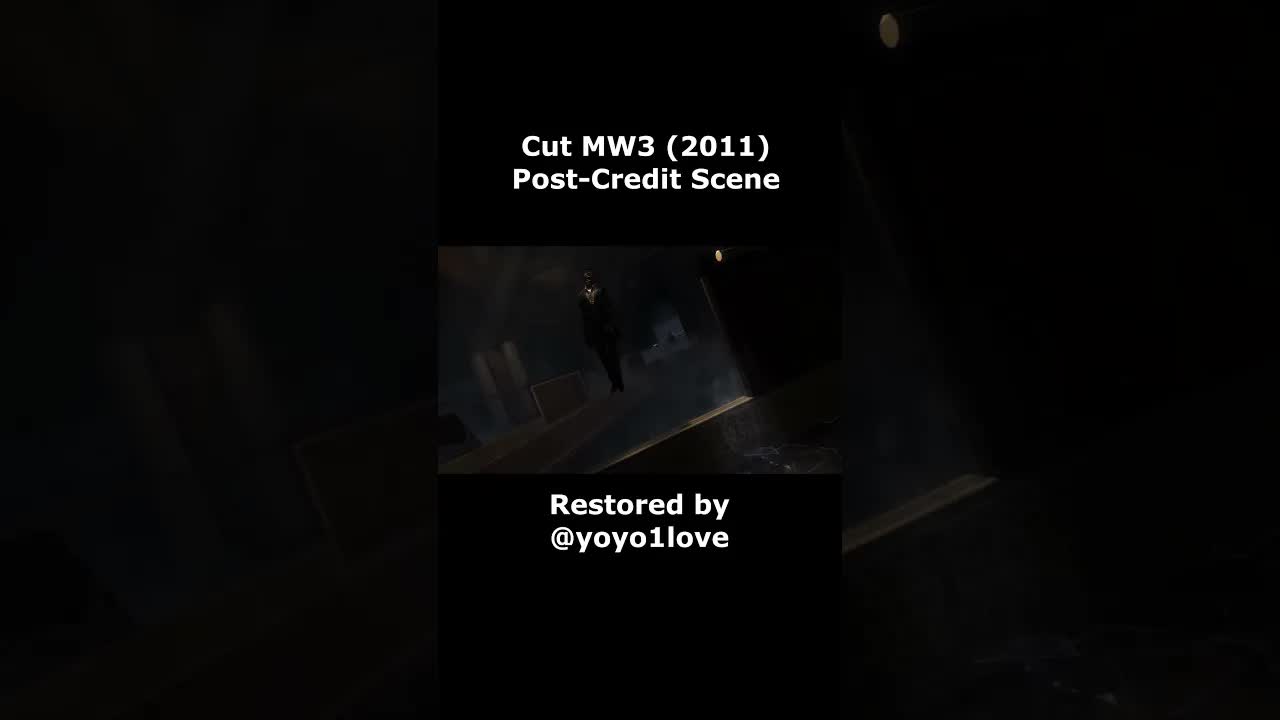 Alternative Modern Warfare 3 Ending Post-Credit Scene Cut! New Villain & Captain Price Dies? (MW3)