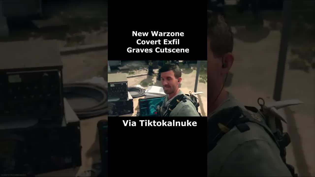 New Warzone Covert Exfil Cutscene ft. Graves (Call of Duty Modern Warfare 3 Warzone Urzikstan COD)