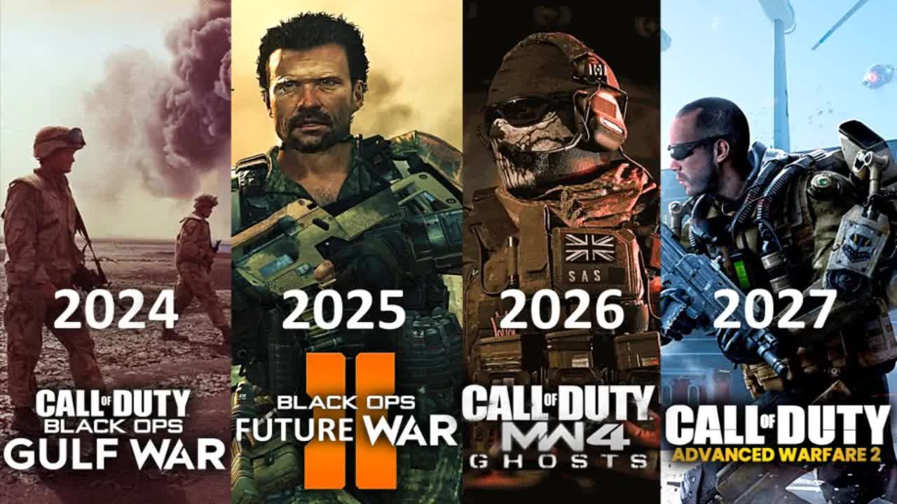 The NEXT 4 Call of Duty’s line-up revealed (Black Ops 6, BO7, Modern Warfare 4, Advanced Warfare 2)