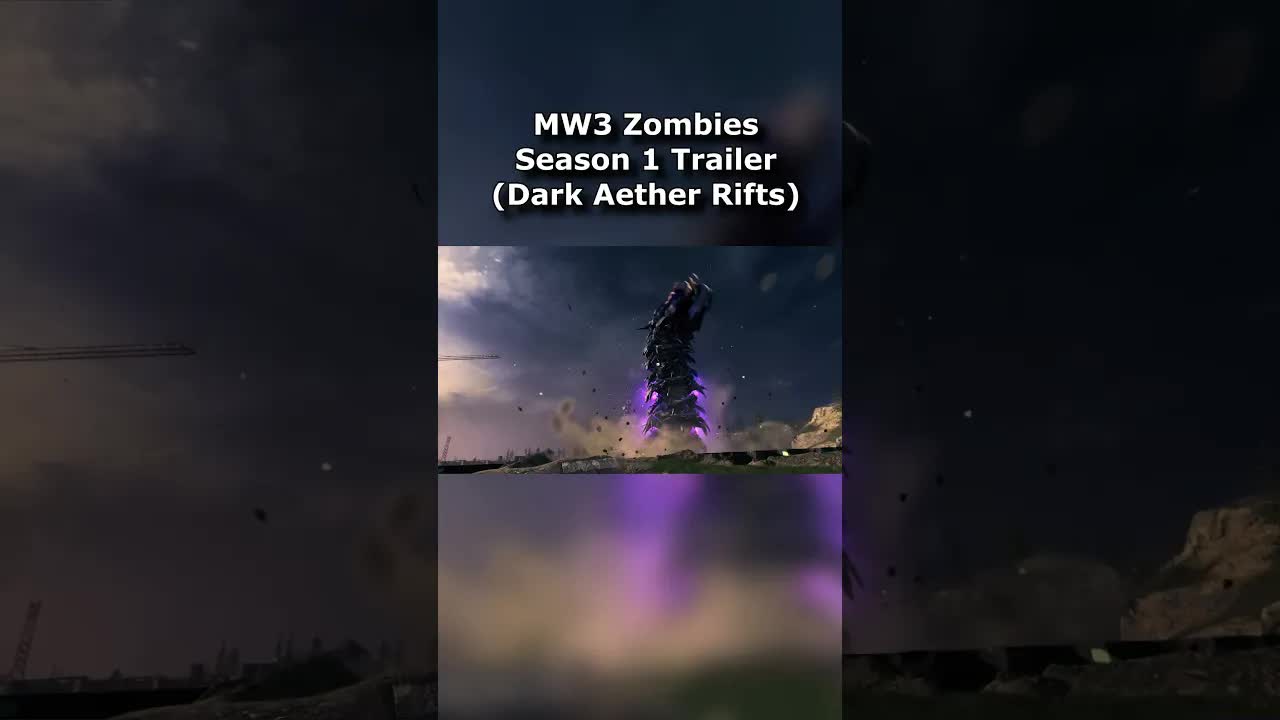 MW3 Zombies Season 1 Trailer! Dark Aether, New World Boss, ACT 4 Missions Modern Warfare 3 Zombies