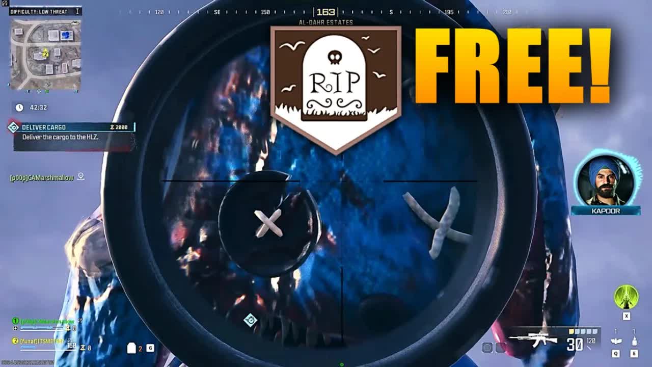 FREE Tombstone Perk Jumpscare Easter Egg in Modern Warfare 3 Zombies! MW3 Zombies Free Tombstone