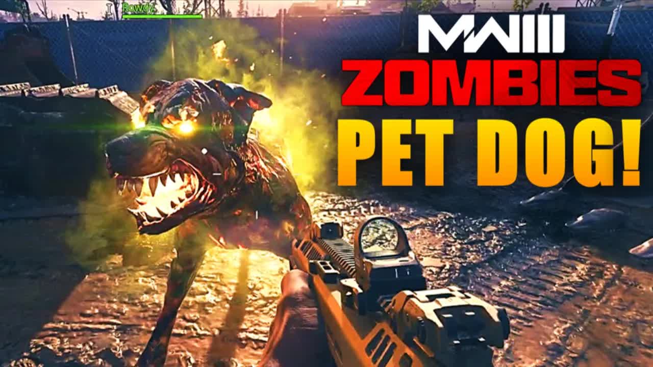 MW3 Zombies Friendly Dog Easter Egg Guide (Protects you solo) Pet the Dog Easter Egg Achievement