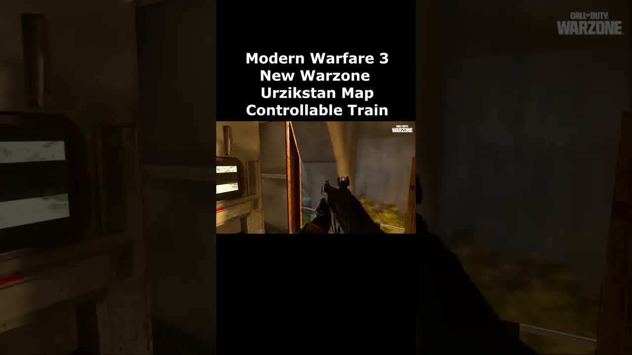 New Urzikstan Warzone Map Controllable Train (MW3 Zombies Urzikstan Map)