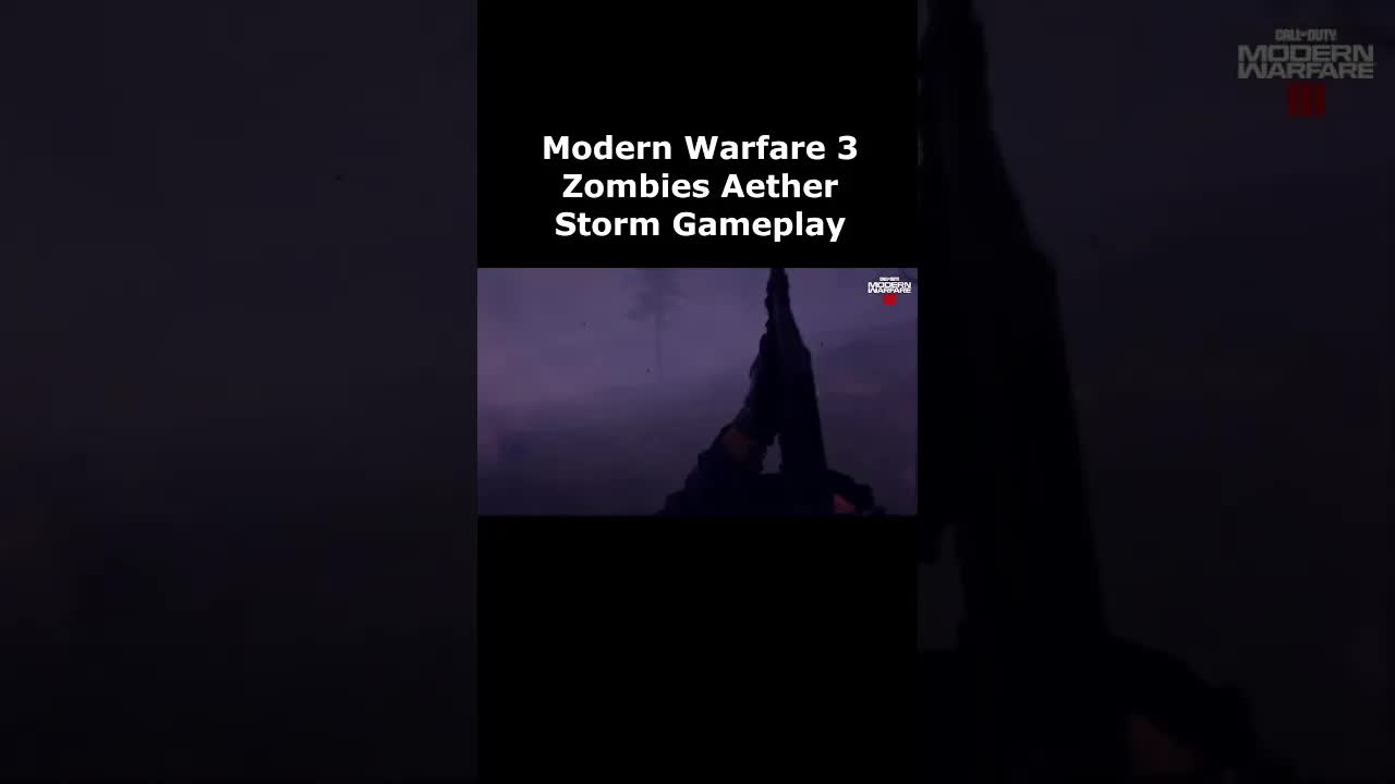 MW3 Zombies Aether Storm Gameplay! Call of Duty Modern Warfare 3 Zombies Aether Gameplay Trailer