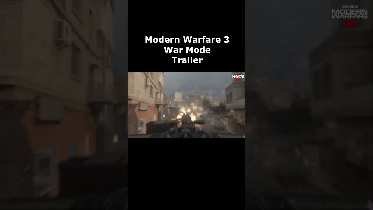 Modern Warfare 3 War Mode Gameplay Trailer! MW3 War Mode Trailer - COD MW3 Multiplayer Trailer