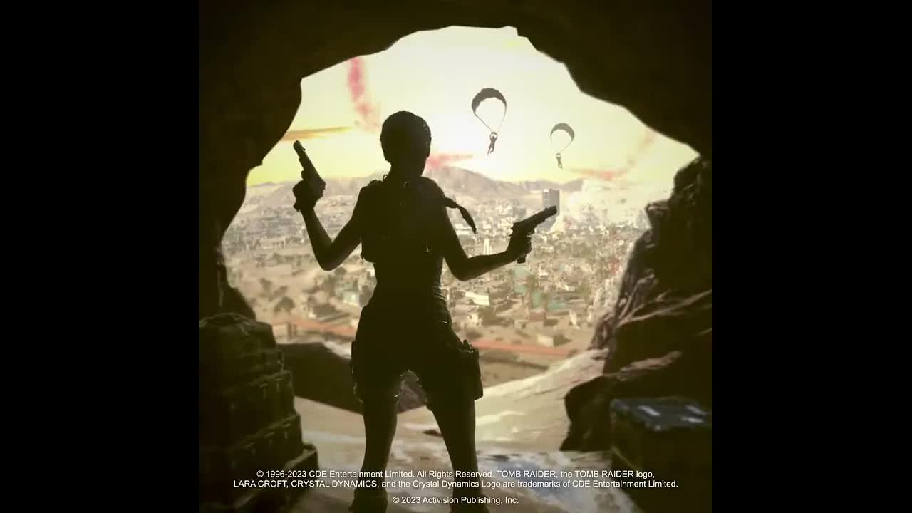 Lara Croft Operator in Modern Warfare 2 & Warzone 2! Call of Duty MW2 Lara Croft Operator Trailer