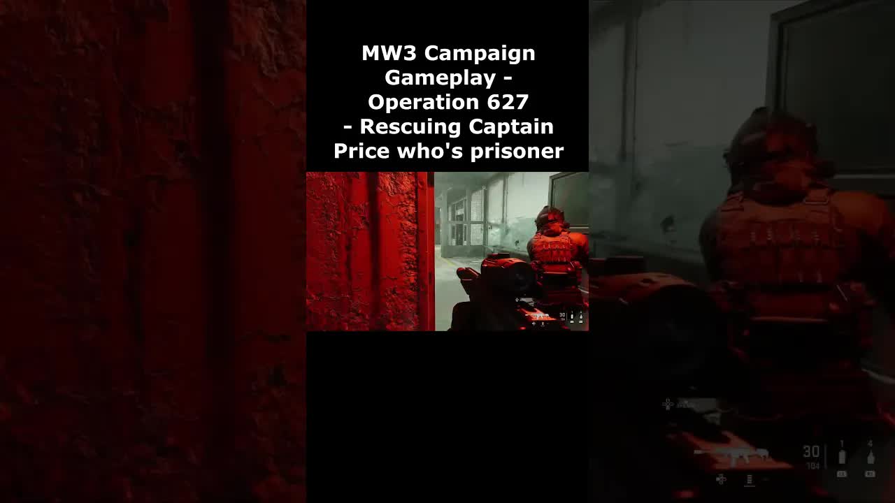 Modern Warfare 3 Rescuing Captain Price from the Gulag on Verdansk Campaign Gameplay (MW3 Gameplay)