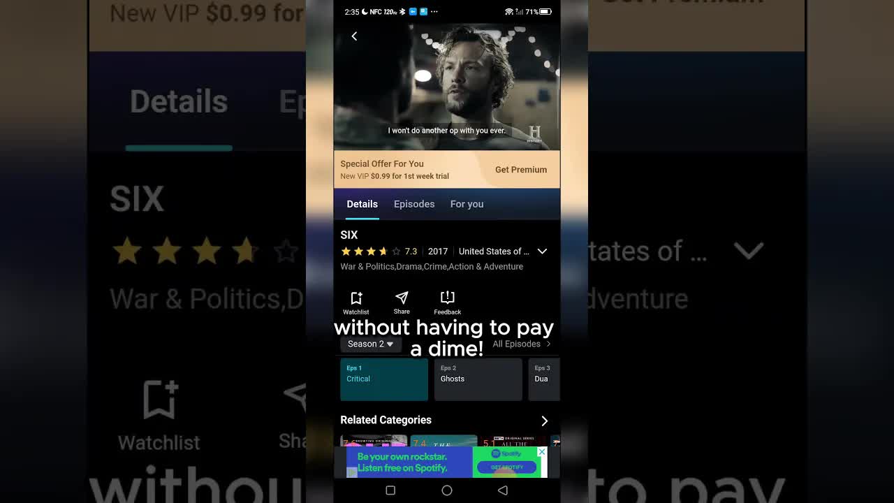 Watch free movies & tv shows on phone/tablet (android or ios) iphone/ipad