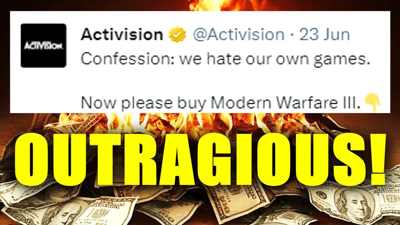 Activision hit a new low (They secretly detest their own Call of Duty's)