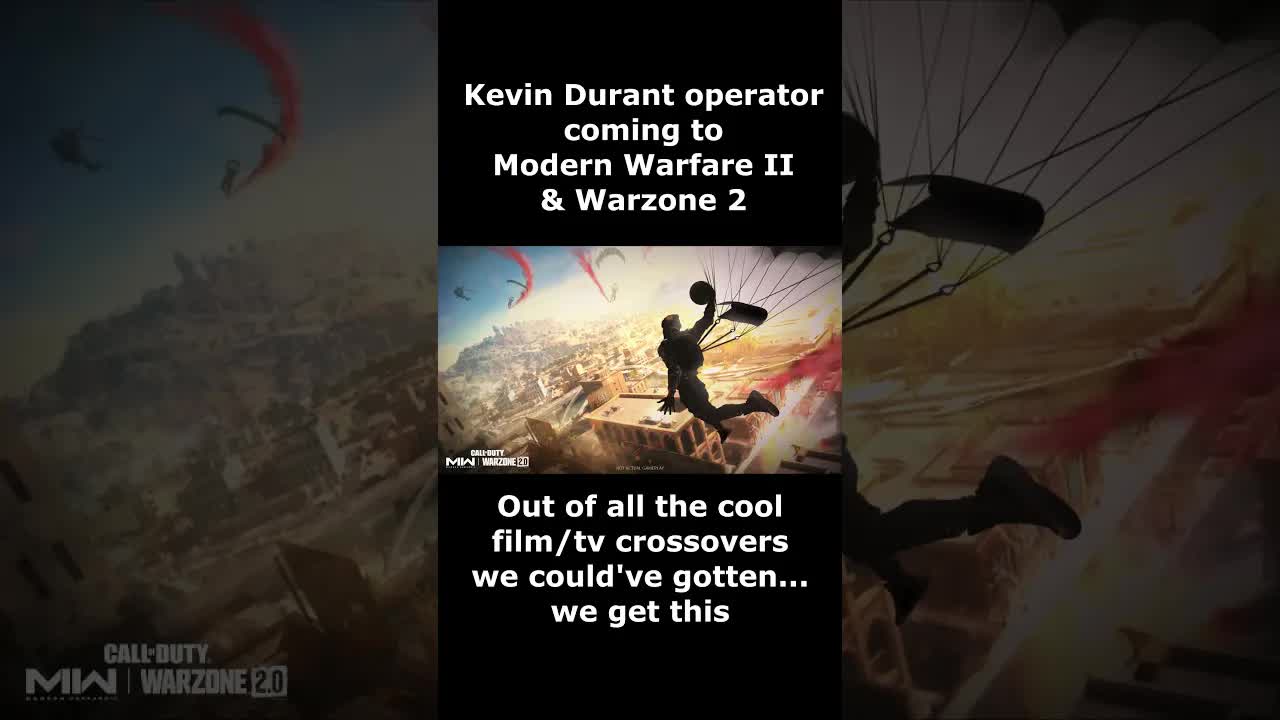 Kevin Durant Operator Bundle Modern Warfare 2 & Warzone 2 NBA Crossover Bundle Skin (MW2 Season 3)