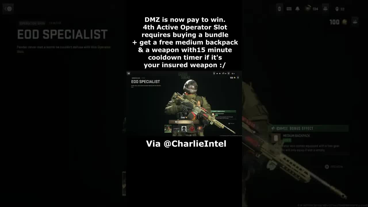 DMZ is now pay to win in Season 3 with Fourth Active Operator Slot (Modern Warfare 2/MW2/Warzone 2)