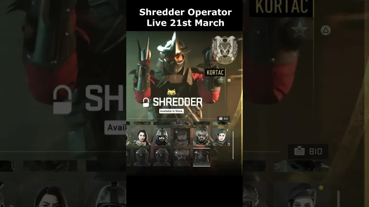 New Shredder Operator (TMNT) Modern Warfare 2 & Warzone 2 Teenage Mutant Ninja Turtles Operator