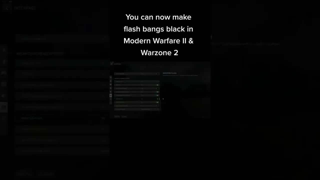 Black Flashbangs in MW2 & Warzone 2 (Invert Flashbangs Modern Warfare 2 Modern Warfare II Flash)