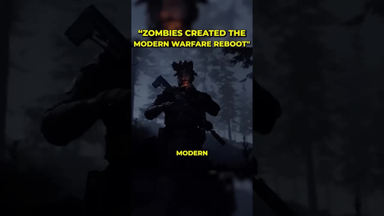 Zombies created Modern Warfare Reboot Universe shared with Black Ops Games (Call of Duty Universe)