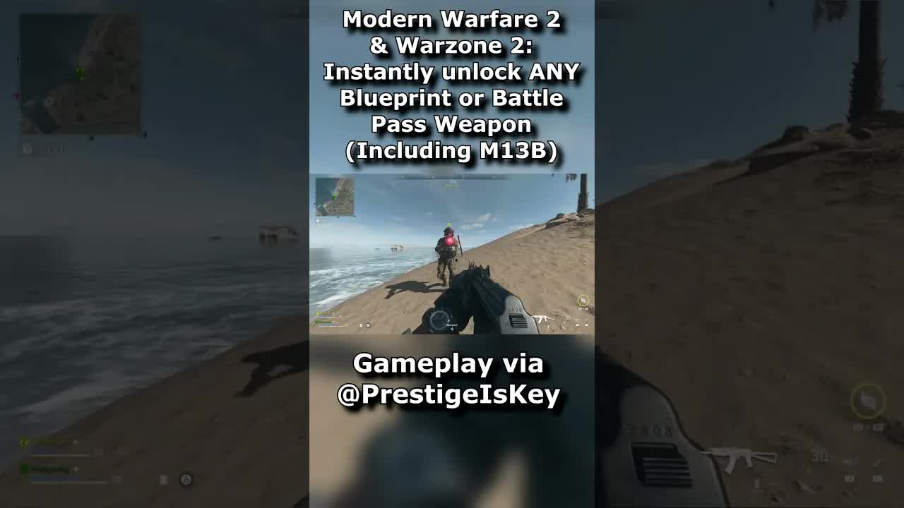 Instantly Unlock M23B & ANY Battle Pass Weapon or Blueprint Warzone 2 DMZ Modern Warfare 2 MW2 DMZ