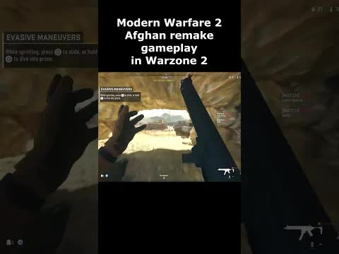 Afghan remake in MW2 Warzone 2 Gameplay (Modern Warfare 2 Afghan Remake Gameplay)MW2 Afghan Gameplay