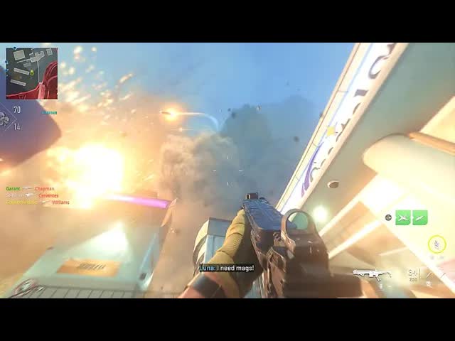 Early MW2 Nuke Gameplay on Crown Raceway 30 Gunstreak "MGB" Modern Warfare 2 (COD MW2 Nuke Gameplay)