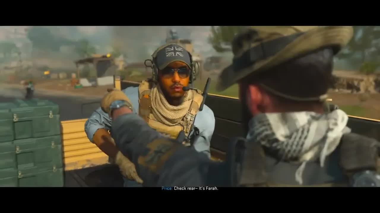 Price & Gaz Car Chase Cutscene Modern Warfare 2 Campaign! Modern Warfare 2 Campaign/COD MW2 Cutscene