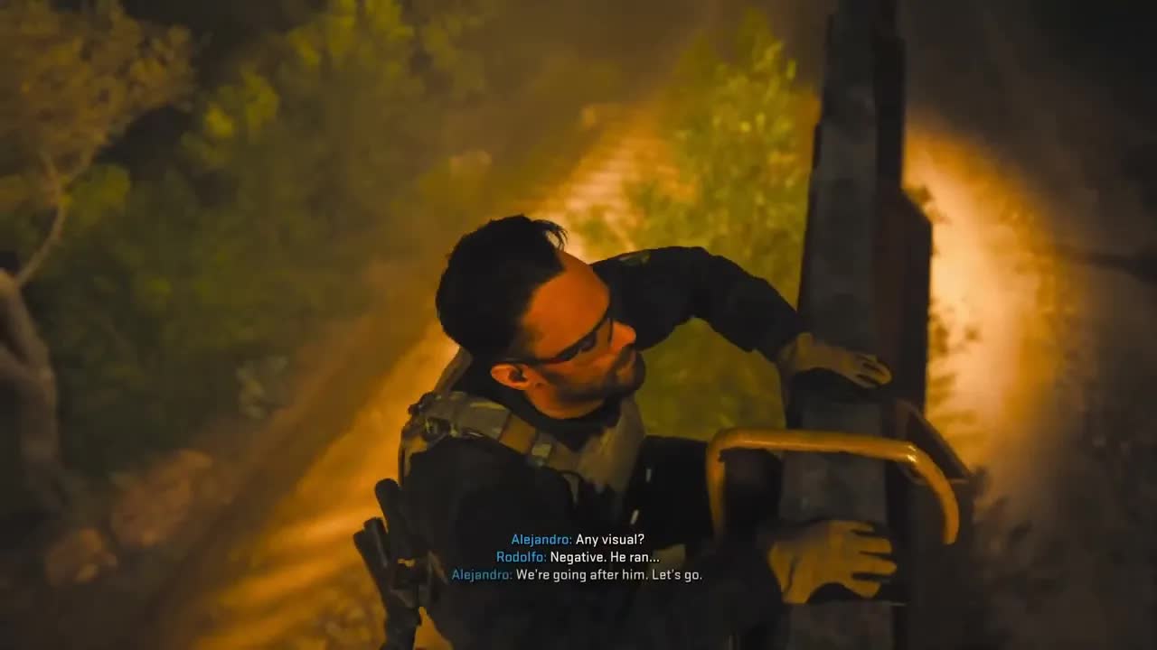 Illegally crossing US-Mexico border Cutscene Modern Warfare II (Modern Warfare 2 Campaign/COD MW2)