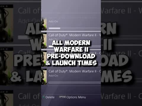 Pre-Download MW2 Early Access & Launch Times! How to Download Modern Warfare 2 Early Dates/Times