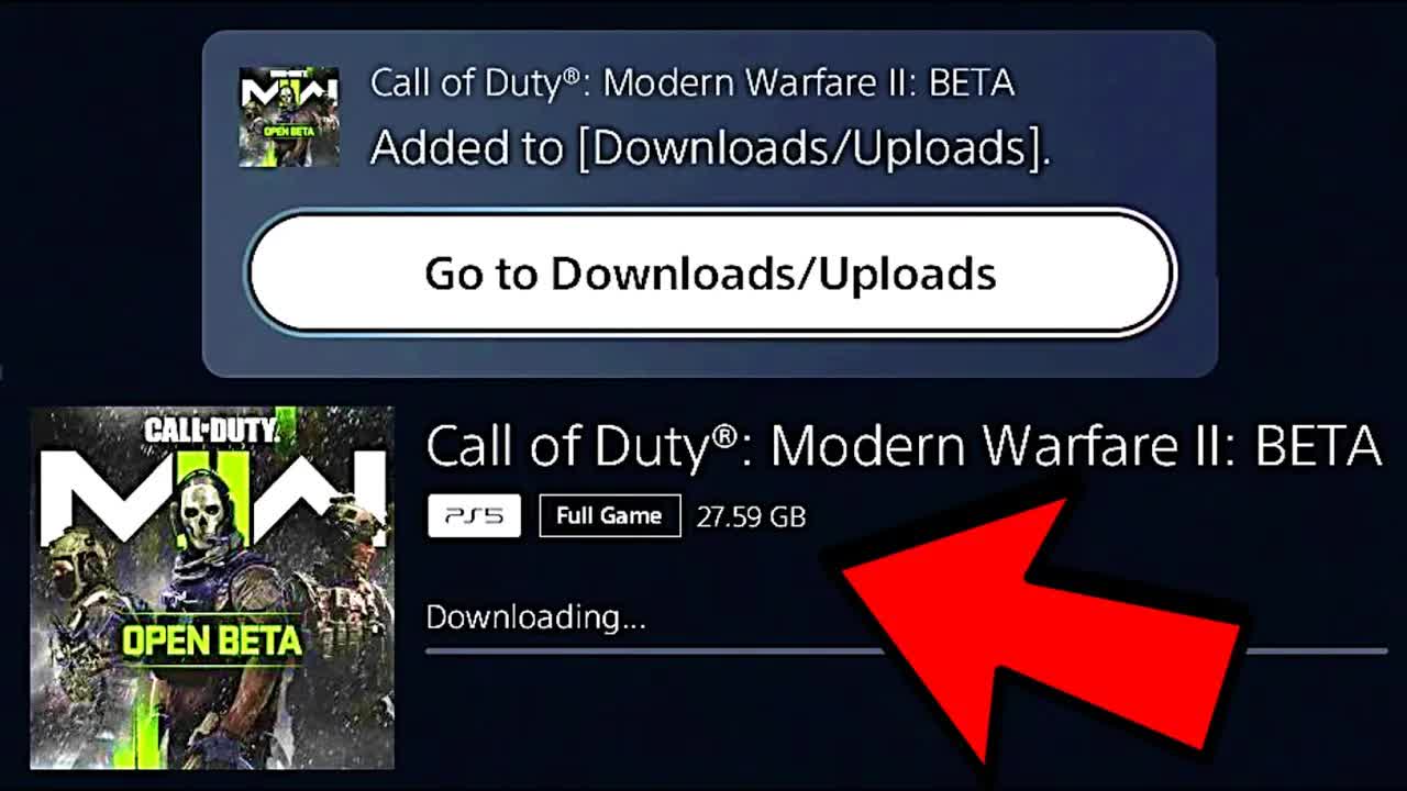 How to DOWNLOAD Modern Warfare 2 Beta FREE! (COD Modern Warfare II Beta Download Free) COD MW2 Beta