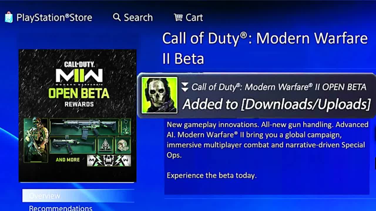 Modern Warfare 2 Beta Pre-Download EARLY & Rewards! (COD Modern Warfare 2 Beta Download Free)
