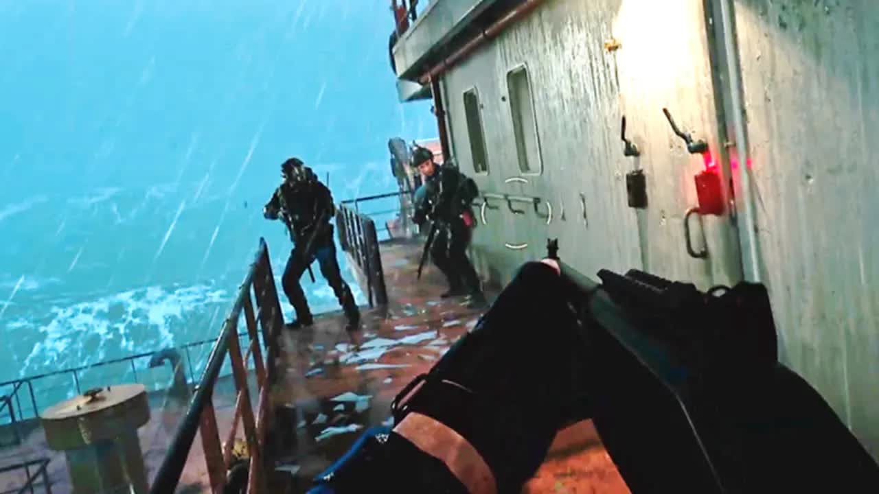 Modern Warfare II Campaign Gameplay Walkthrough "Dark Water" Mission - Call of Duty Modern Warfare 2